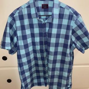 Untuckit plaid shirt